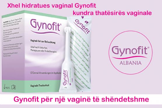 Xhel hidratues vaginal Gynofit kundra thatësirës vaginale, për një vaginë të shëndetshme nga GYNOFIT ALBANIA.
